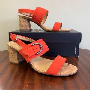 Naturalizer Kaylee in Chili Pepper Chunky Heels B-80